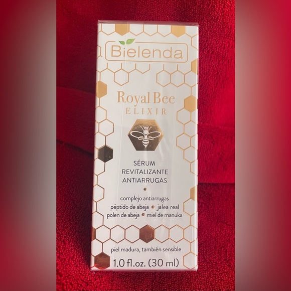 NEW/Sealed Bielenda Revitalizing Anti-Wrinkle Royal Bee Elixir Serum Size: 1oz - Picture 5 of 8